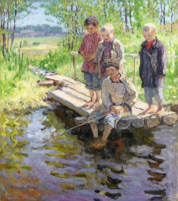 Беседа с детьми о картине