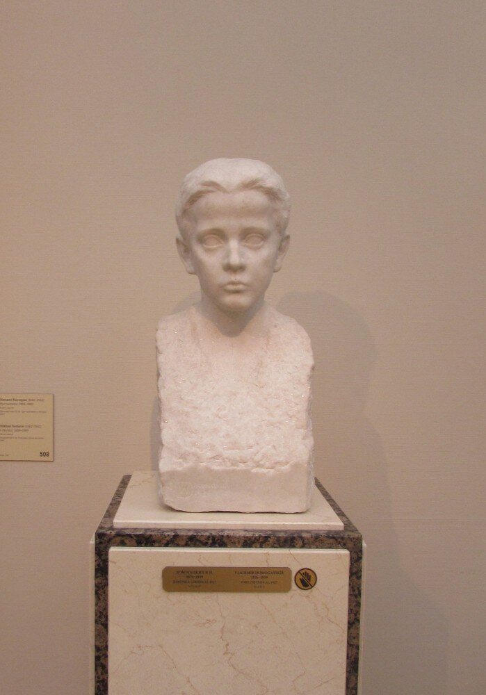 В.Н. Домогацкий. Девочка (Нюшка). 1917
