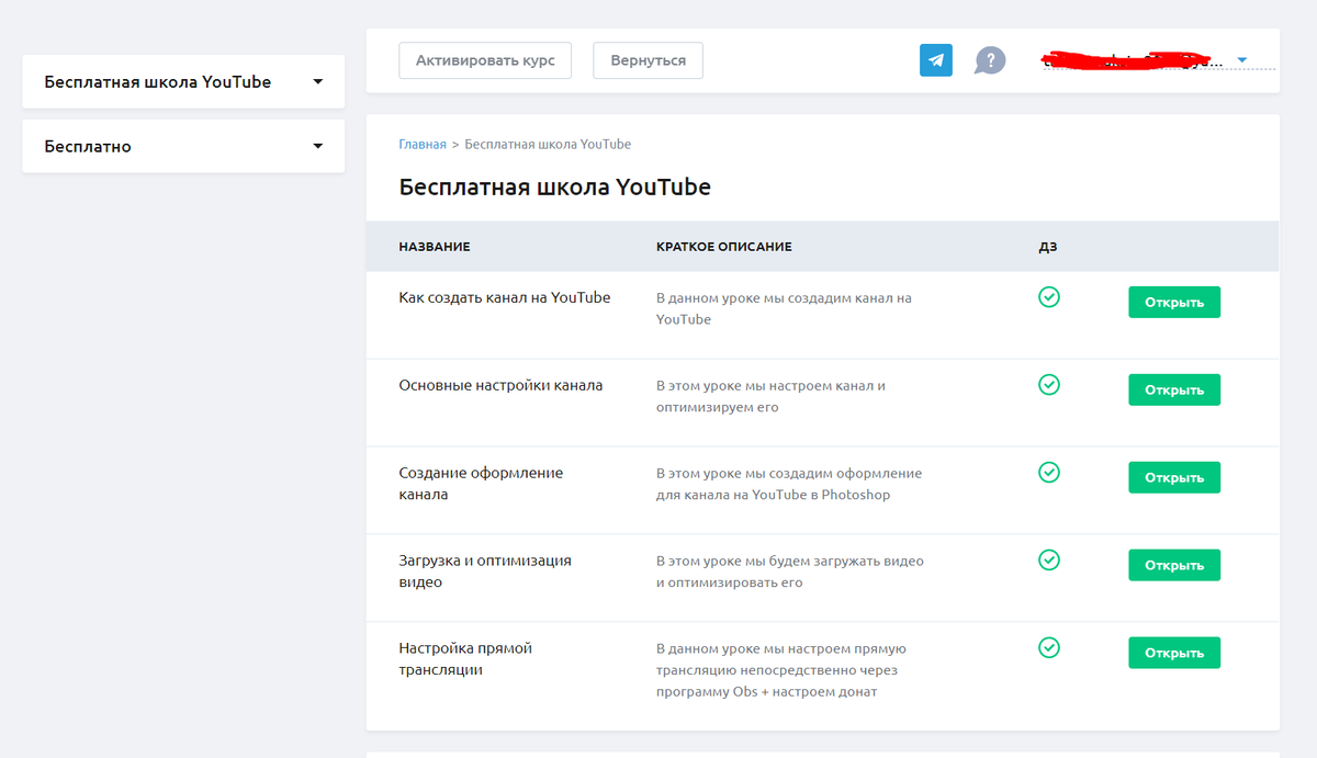 А вот собственно тот курс который я добавил.