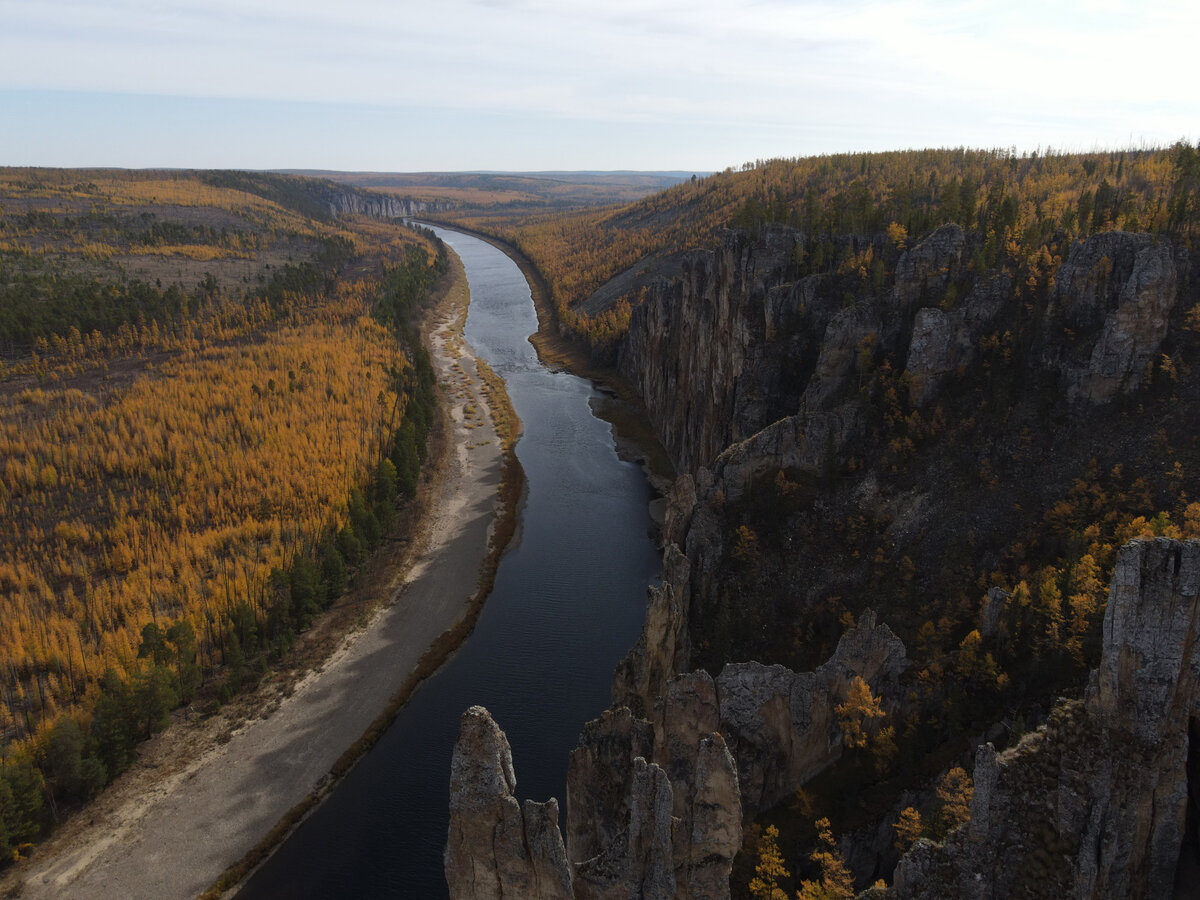 Река Амга Якутия