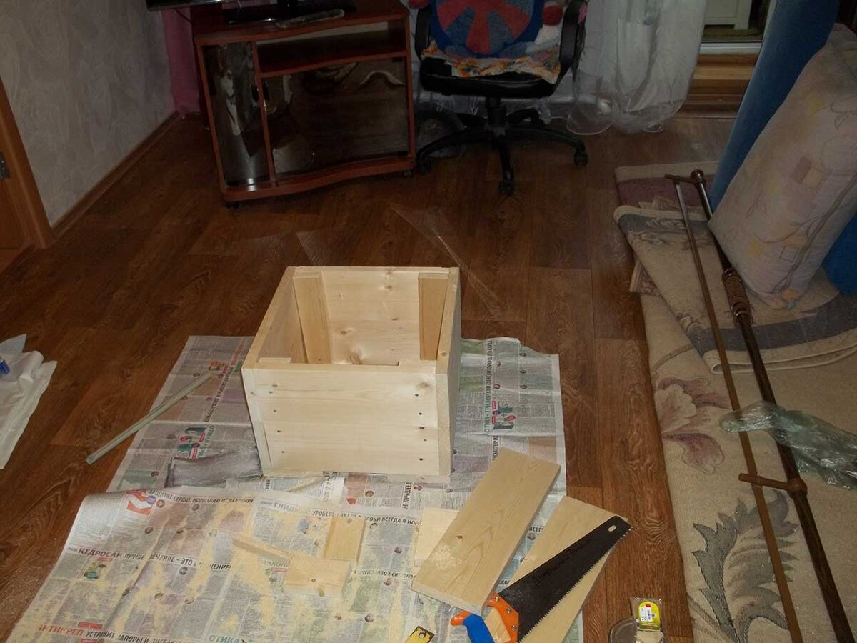 Сборка тумбы