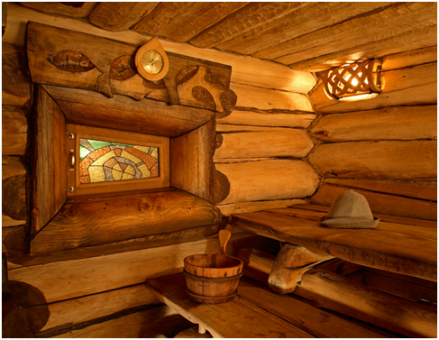 Рисунок 1 – Пример бани из дерева