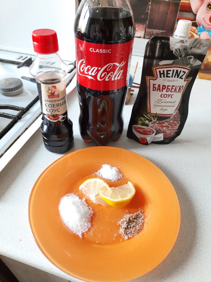 Хотя хайнц и сам по себе хороший соус,  но все же кислоты у него не занимать. 