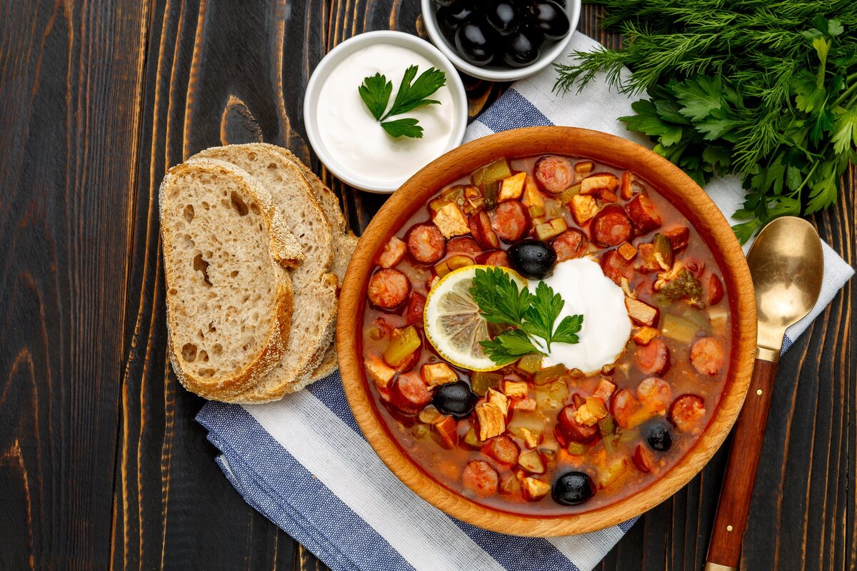 #суп солянка 