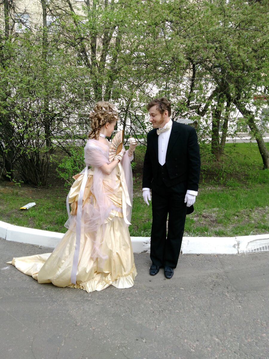 Вот это платье выбрали для меня. Фото: из личного архива