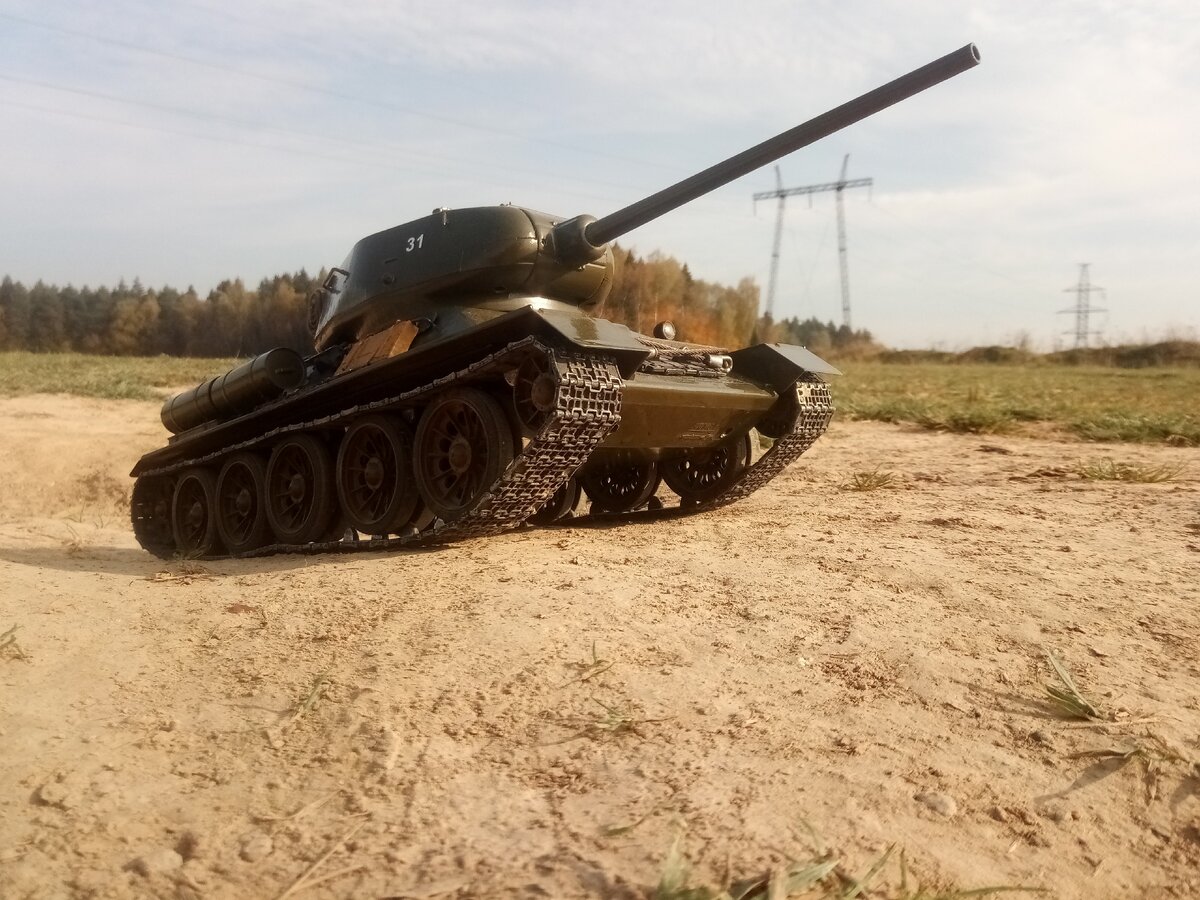 Tank 1/16. Т 16 танк