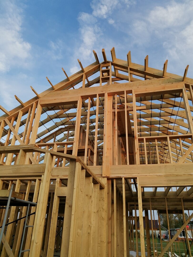 Каркас вблизи