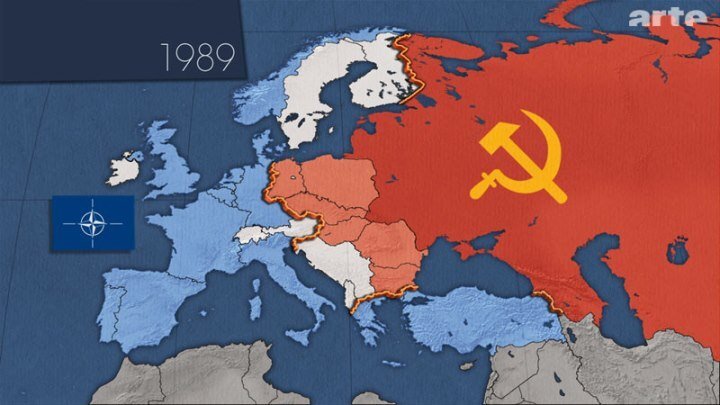 Карта ОВД и НАТО