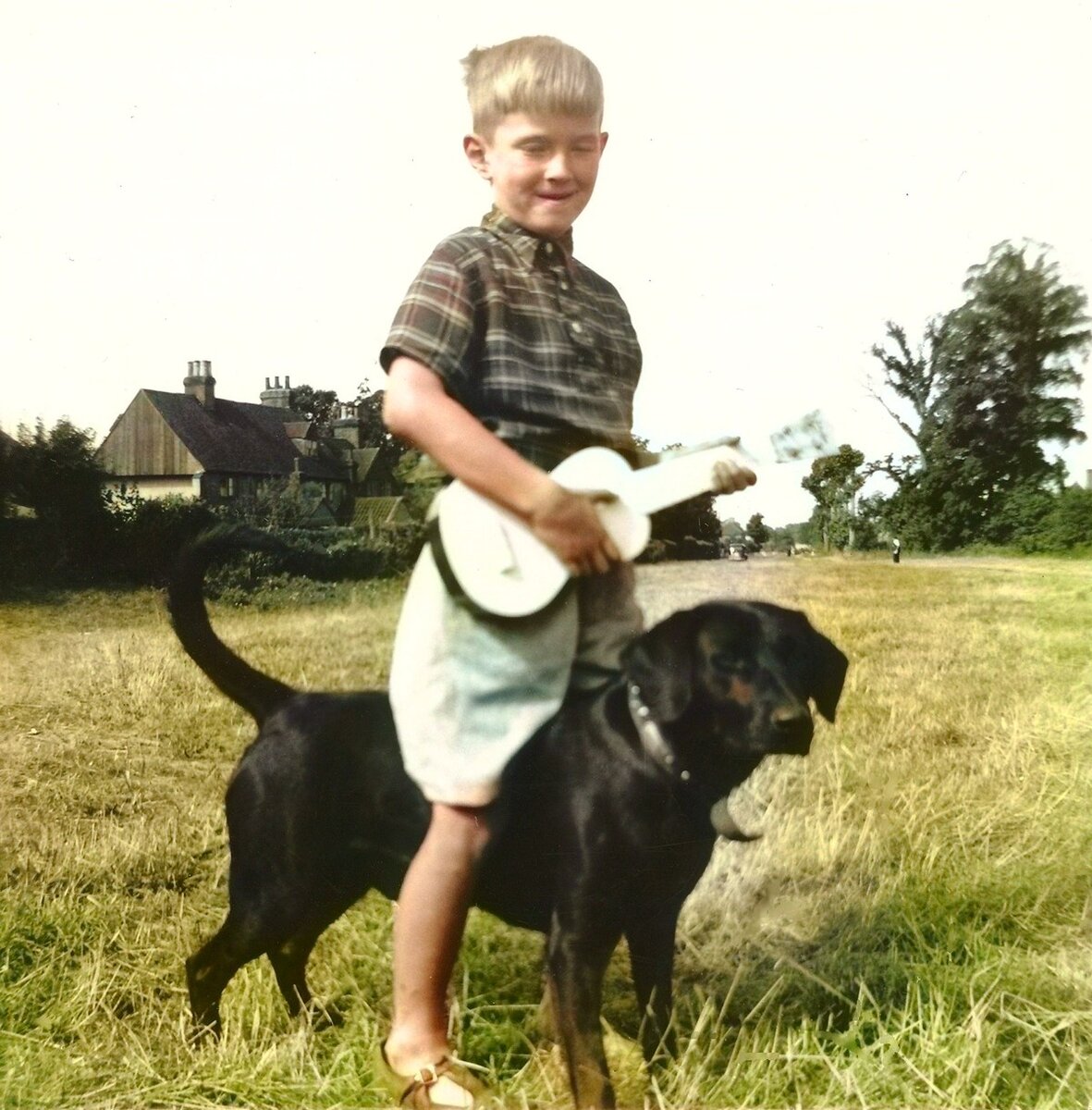 Эрик Клэптон в детстве