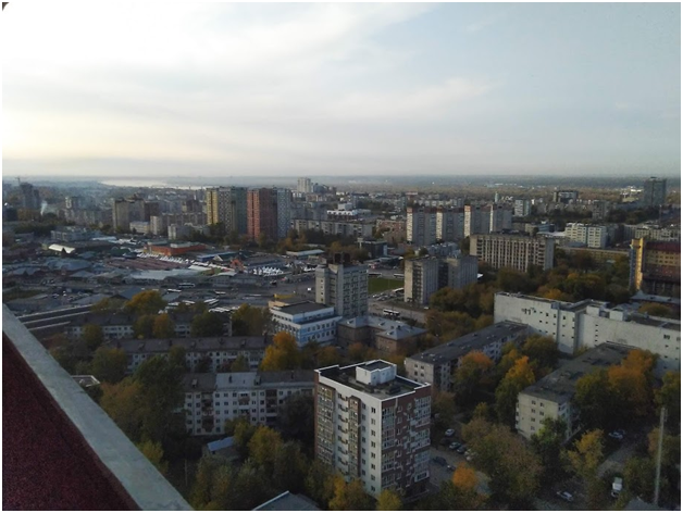 Просто личное фото города с балкона