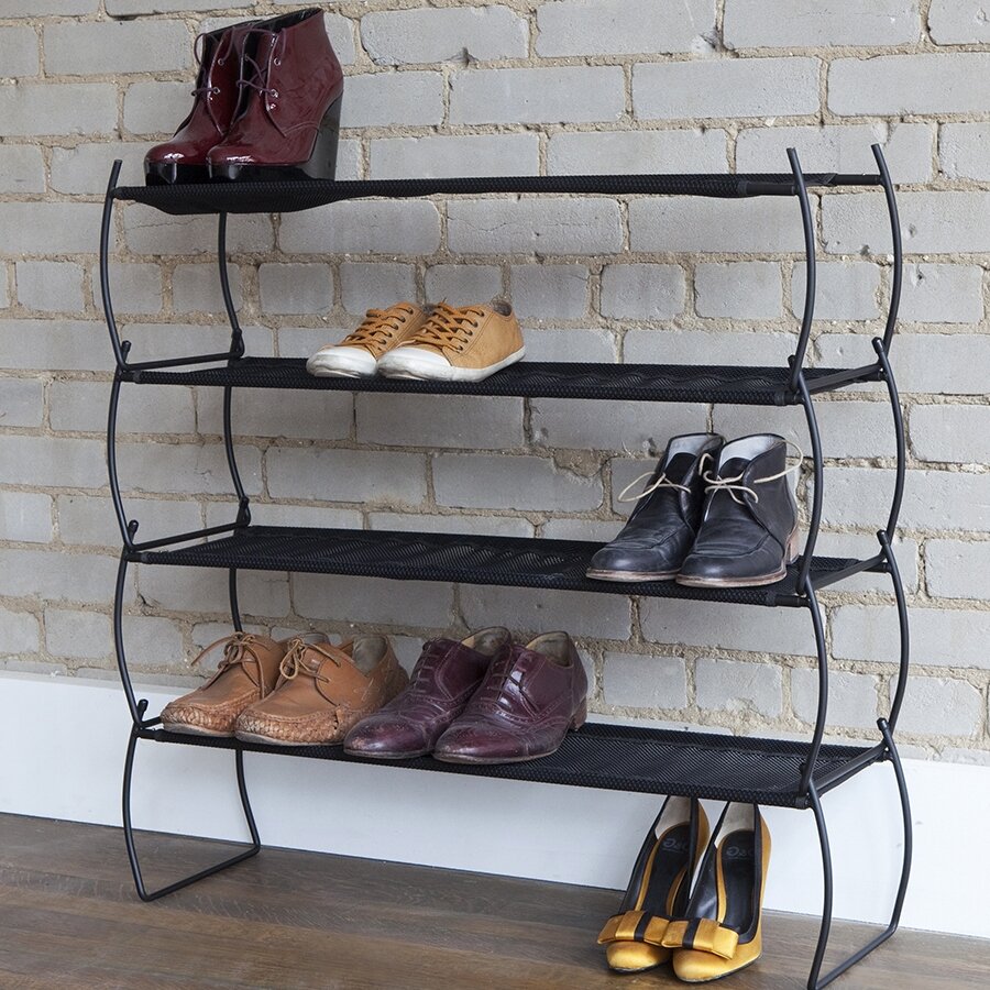 Правильная полка для хранения повседневной обуви