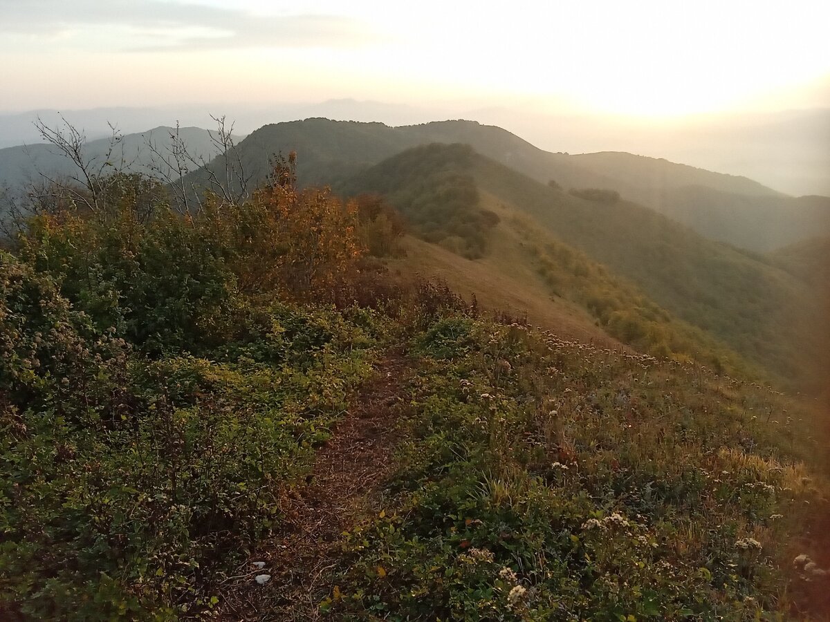 С утра вид с Почепсухи 