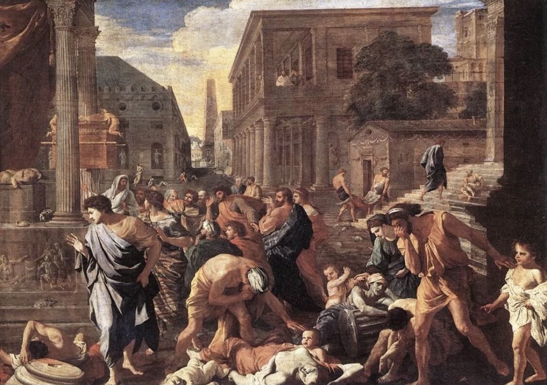 Эпидемия Чумы в 14 веке.