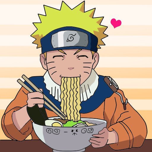 Наруто кушает рамэн:3
