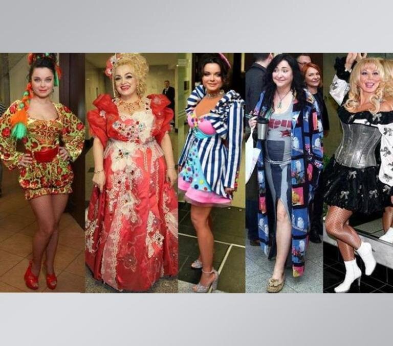 Сценические образы российских звезд 