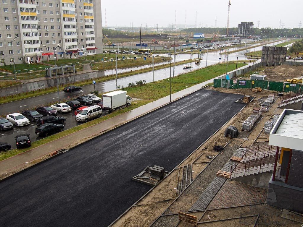 Основная сфера применения асфальта – дорожное строительство