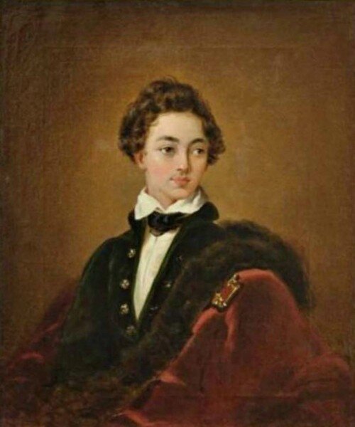 Виктор Иванович Барятинский в молодости