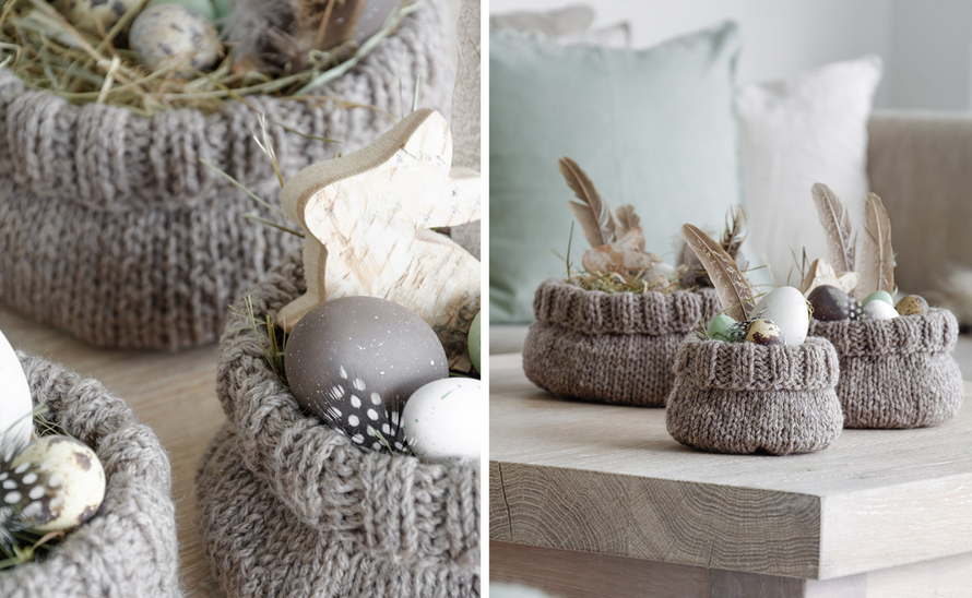 Мешочки для яиц. Источник фото: http://www.mxliving.de/diy-suesse-osterkoerbchen-selber-stricken/