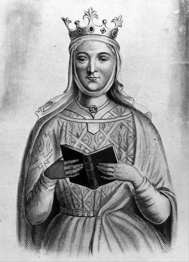 еще одно более раннее изображение королевы