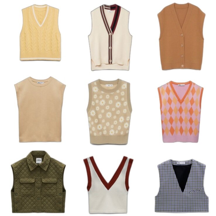 Жилетки всех форм и вариаций