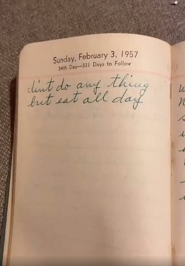 Запись от 3 февраля 1957 года.