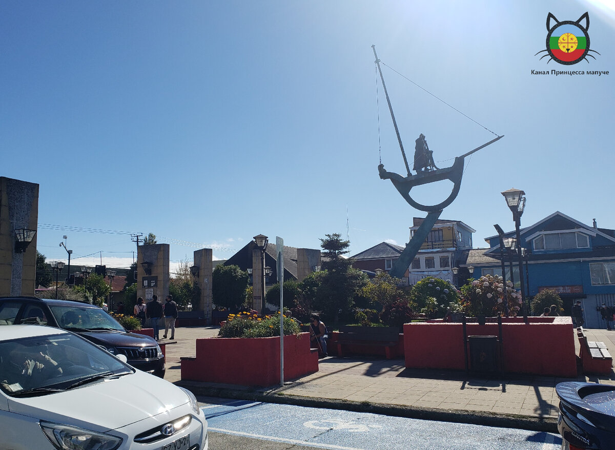 Площадь в Кальбуко