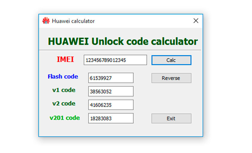 HMUC-Huawei Modem Unlock Codes