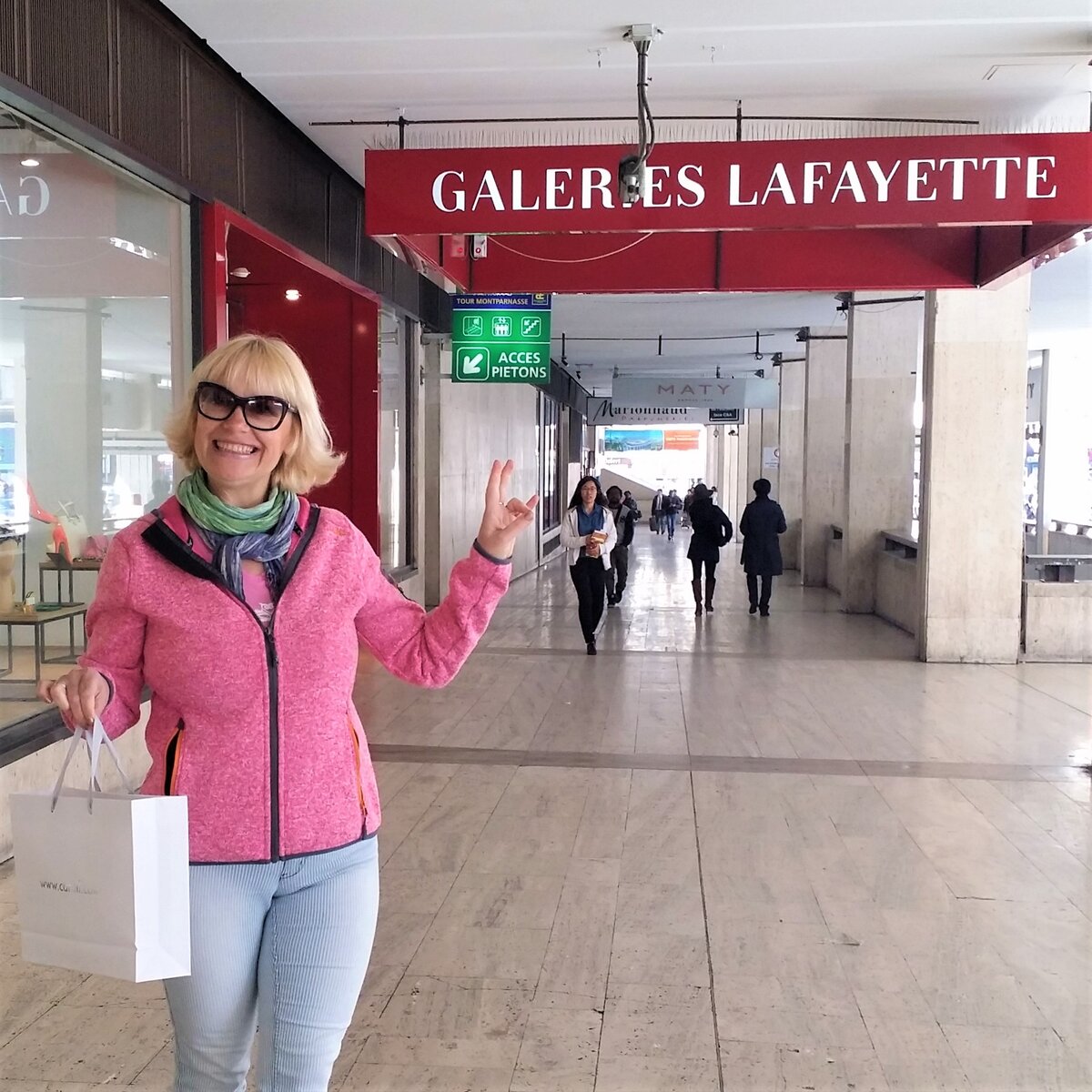 "Галерея Лафайет", Париж, 18.04.2016