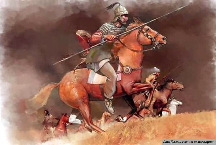 Конница Ойума. Из архива автора 