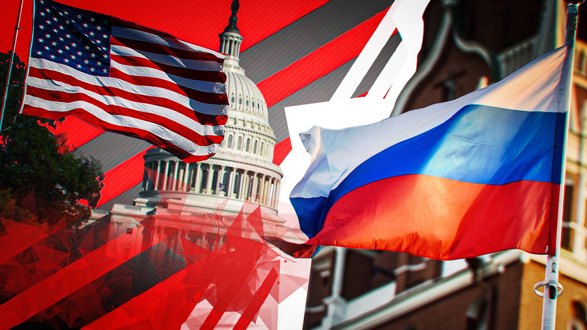 Противостояние двух мировых ядерных держав США и России. Фото из интернета.
