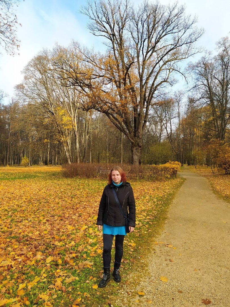 Я на фоне того самого Тургеневского дуба