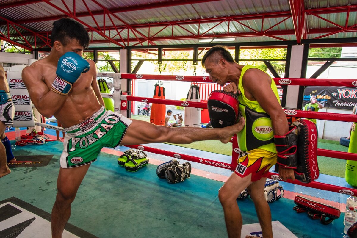 Muay Thai trenirovka