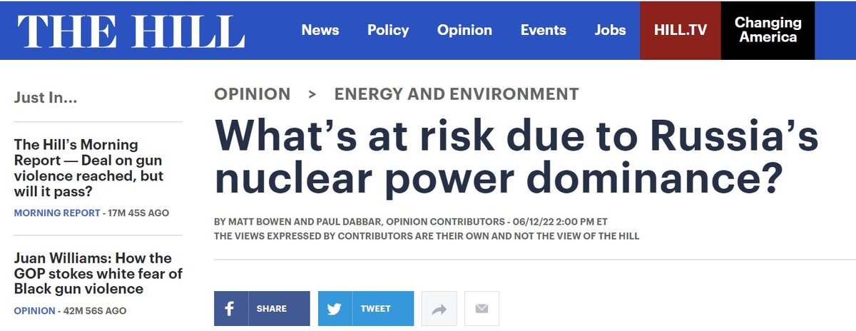 Оригинал статьи на сайте The Hill 