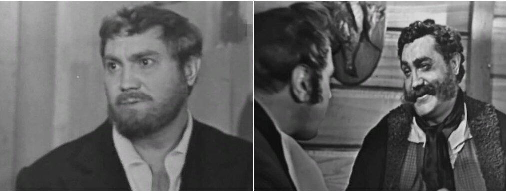 Павел Луспекаев в спектаклях: «Жизнь Матвея Кожемякина», «Мёртвые души»(1969)