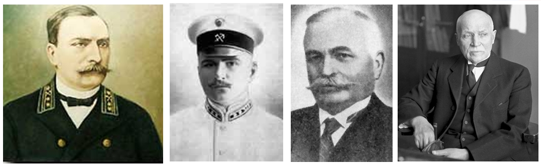 Витольд Згленицкий,      Павел Потоцкий,         Стефан Чарноцкий,        Кароль Богданович