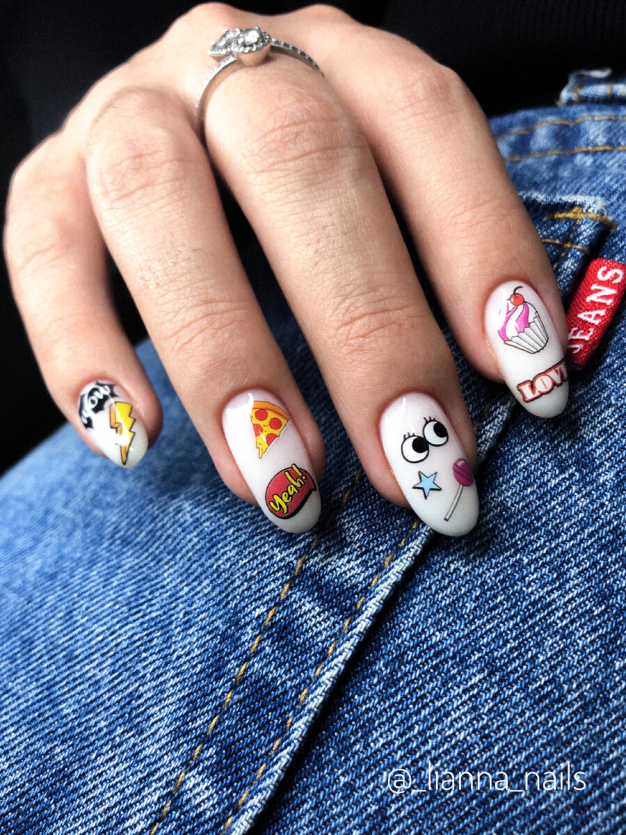 Посмотрите какова красота 😍 это все наклейки 😉