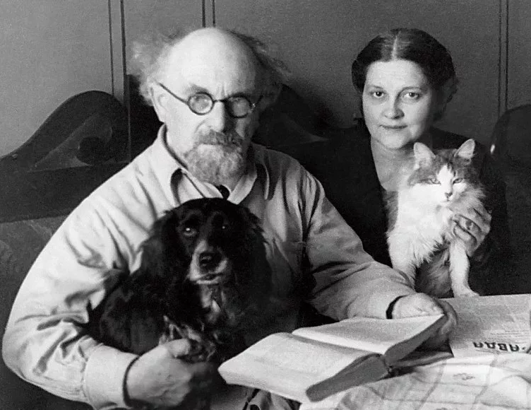 Михаил Пришвин и Валерия Лиорко. 