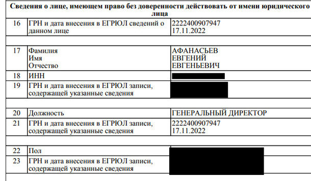    СКРИНШОТ: ВЫПИСКА ЕГРЮЛ