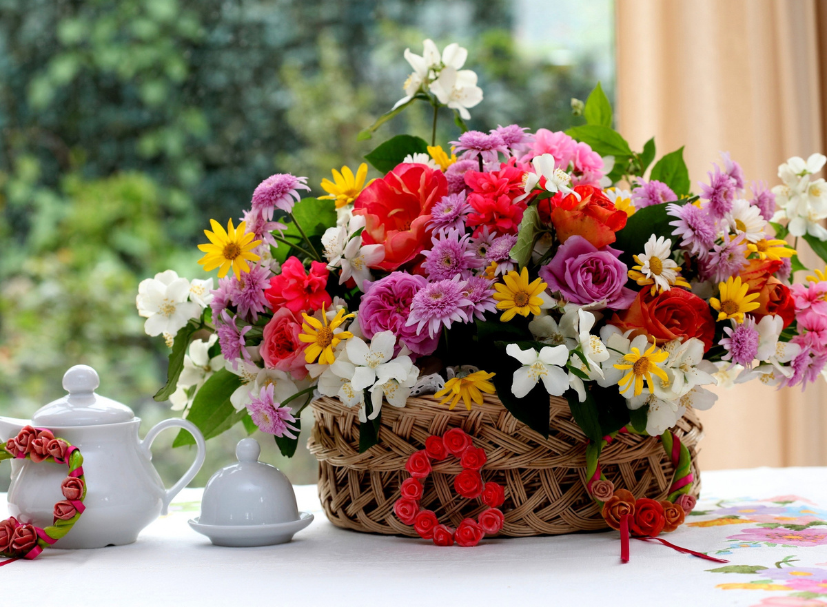 Цветы в нашем доме