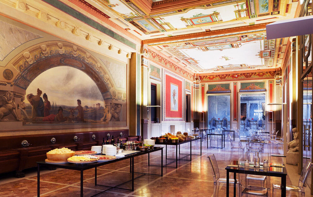 Историческое здание терм используется и сегодня