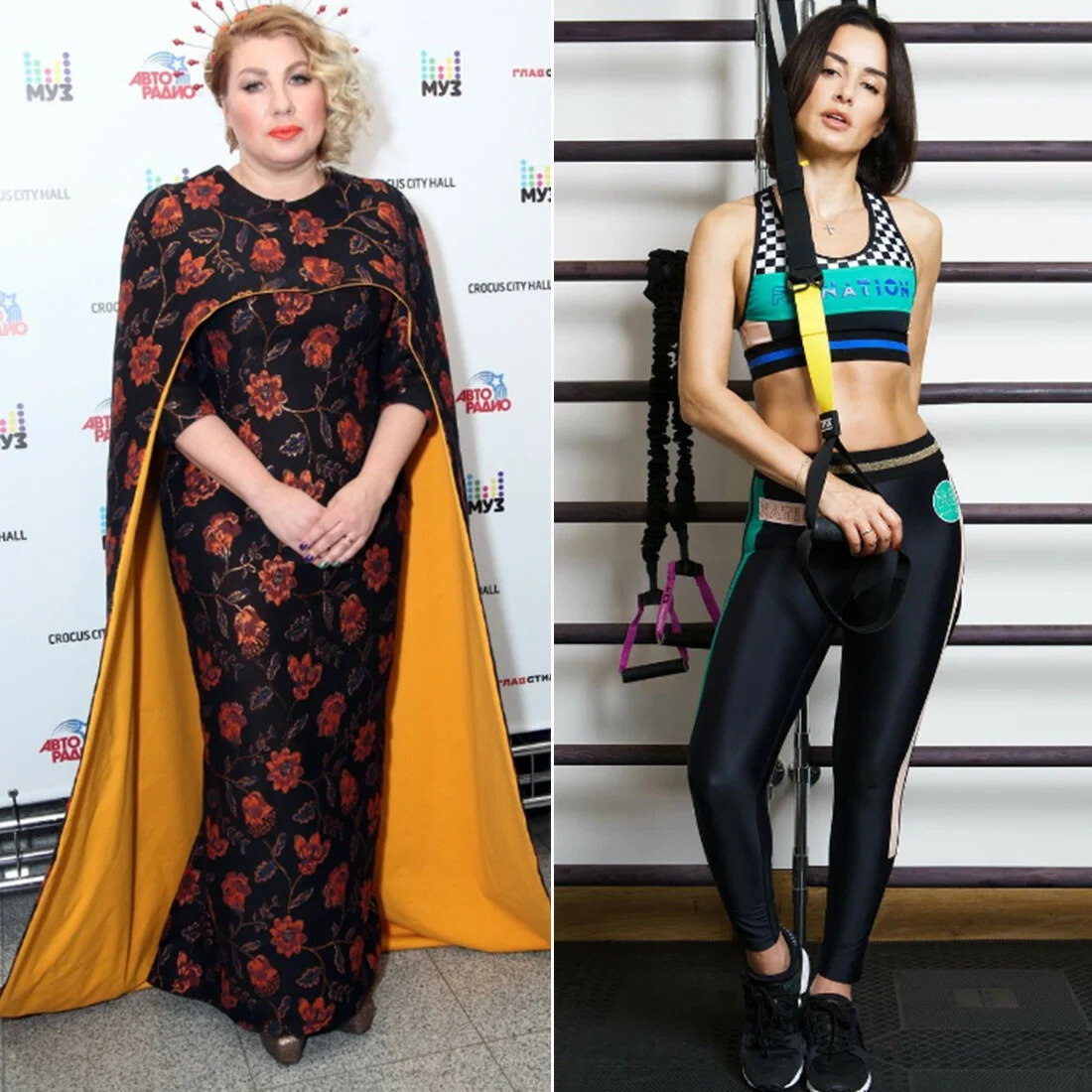 Ева Польна и Тина Канделаки. Обеим 42 года. Разница очевидна. 