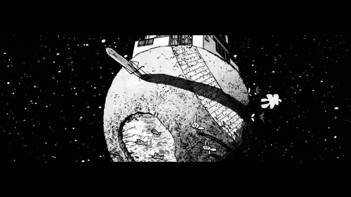 Пунпун на его воображаемой планете