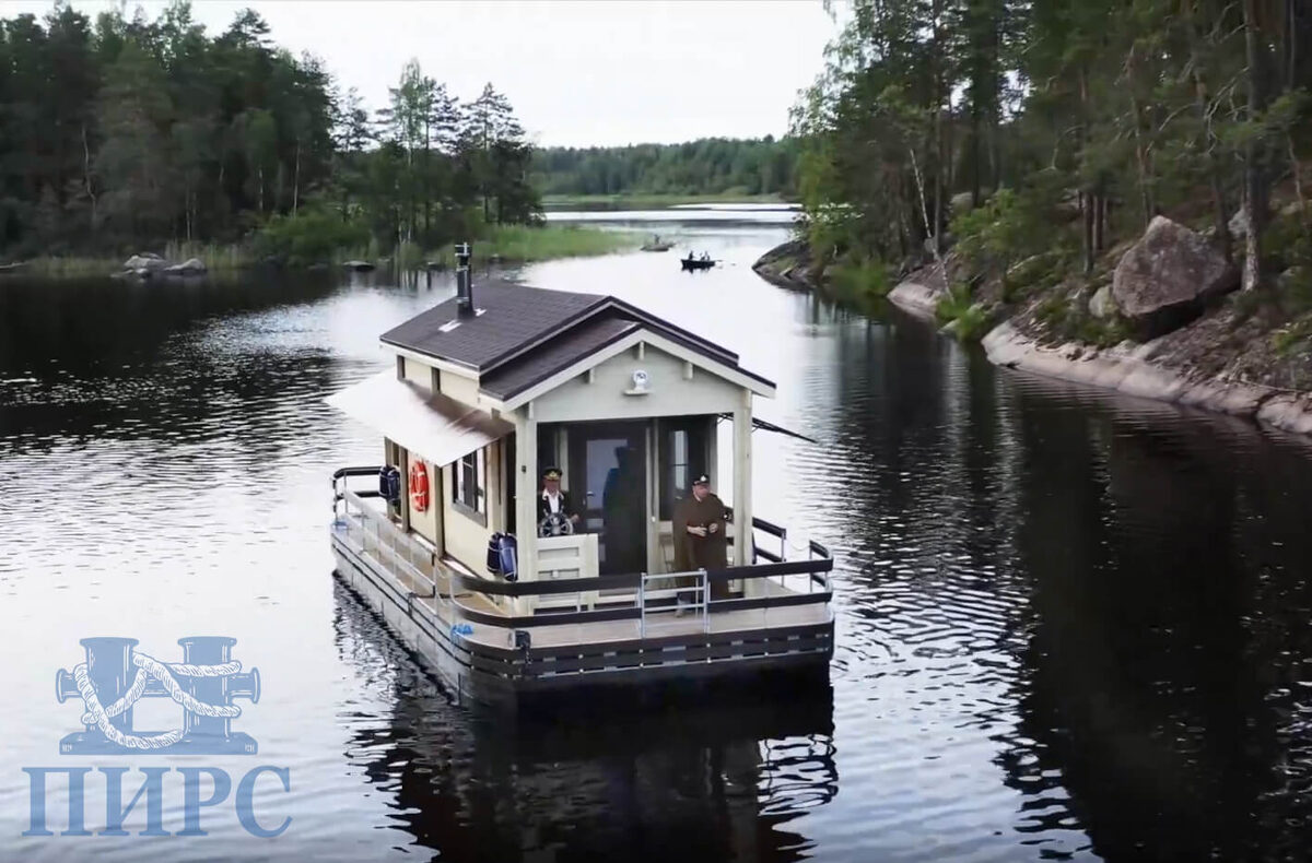 плавдом с мотором