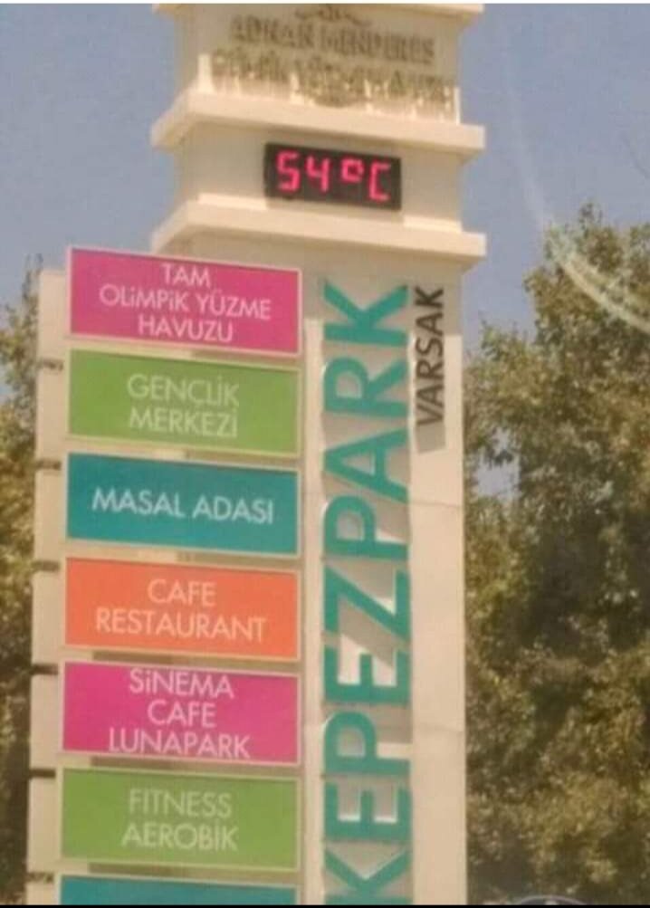 Нормальная температура летом в Анталии.