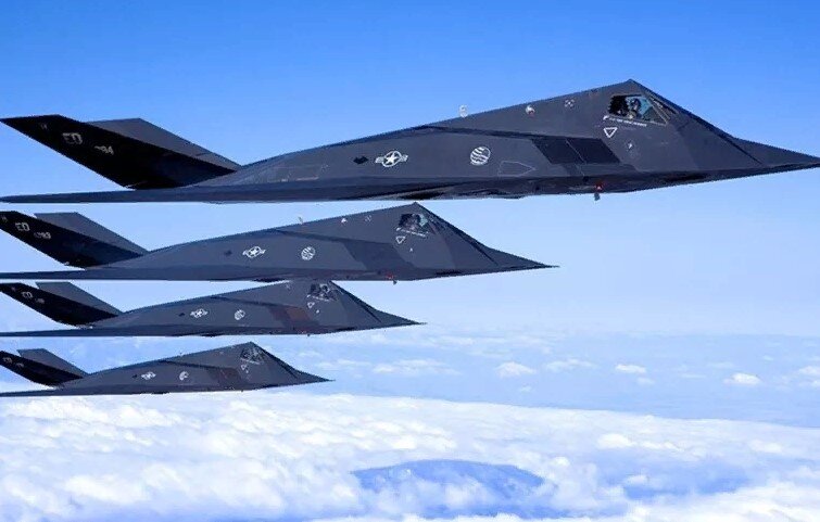 Самолет стелс f 117