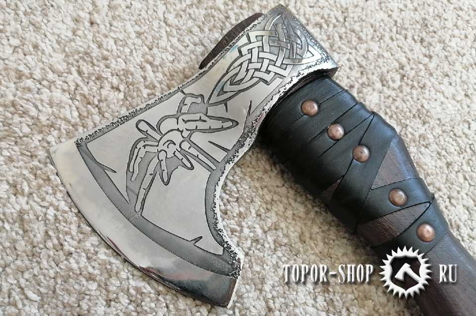 Топор ручной работы Арахнид
