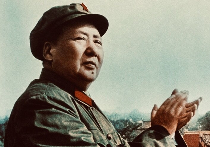 Мао Цзэдун, китайский коммунистический государственный деятель, 1-й Секретарь ЦК КПК.