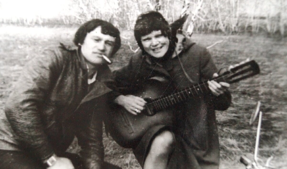 Из архива автора. Виктор Лисенков и Надежда Лисенкова, 1979 год