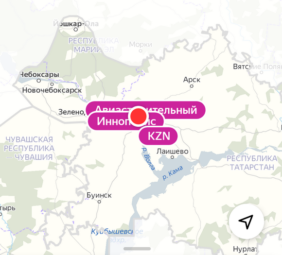 На запад можно поехать в Чебоксары, и даже чуть дальше (республика Чувашия)