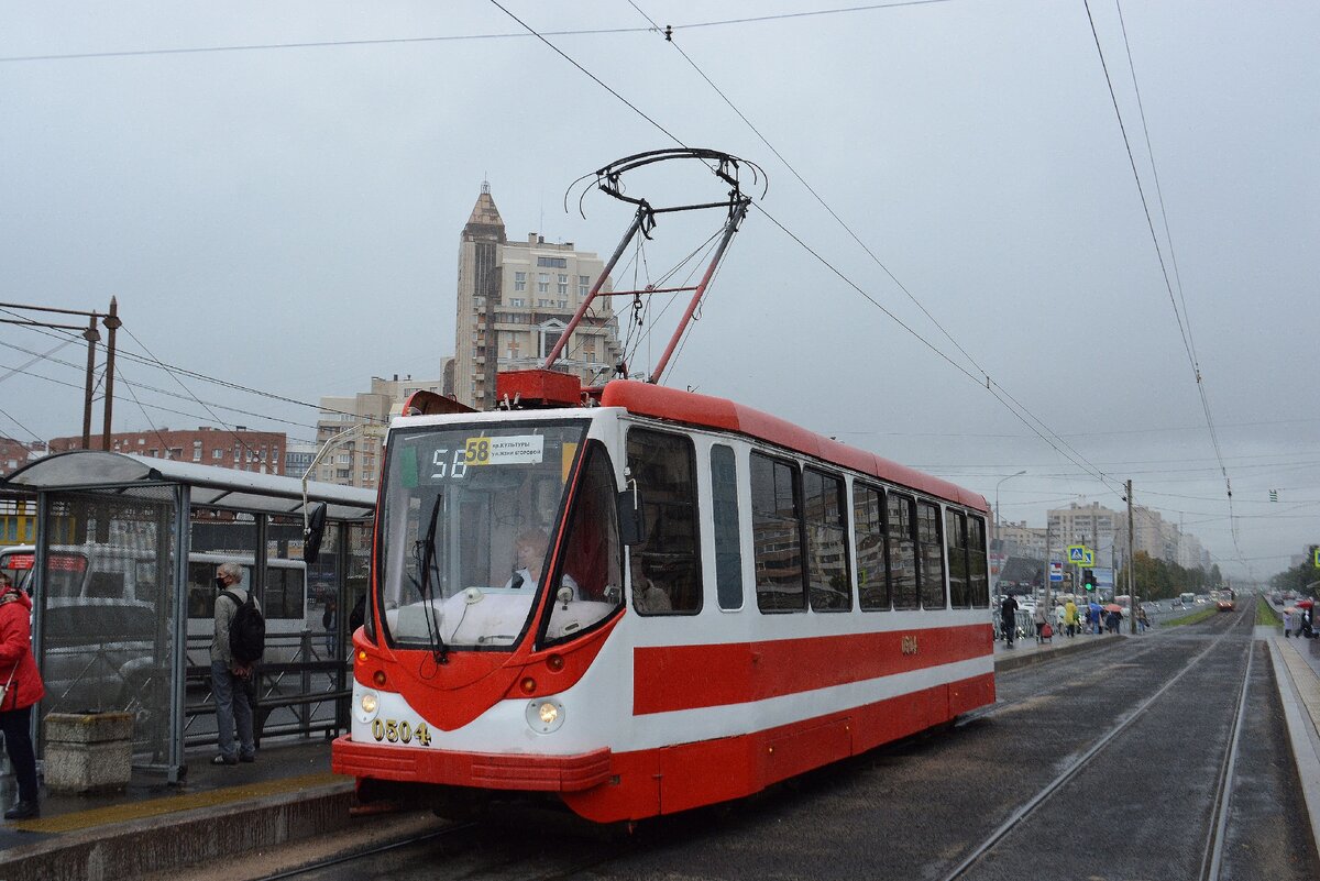 ЛМ-99АВН на 58 маршруте